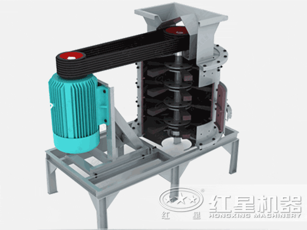 立式復合式破碎機工作原理 立式復合式破碎機工作原理