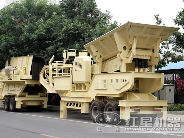 汽車車載式移動顎式破碎機 汽車車載式移動顎式破碎機
