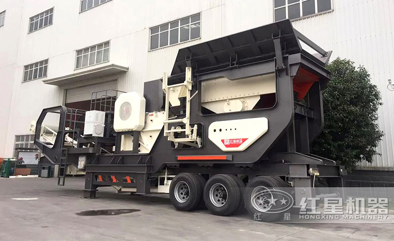 輪胎移動破碎機 輪胎移動破碎機