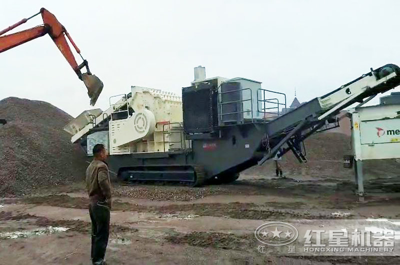 小型移動碎石機生產線 小型移動碎石機生產線